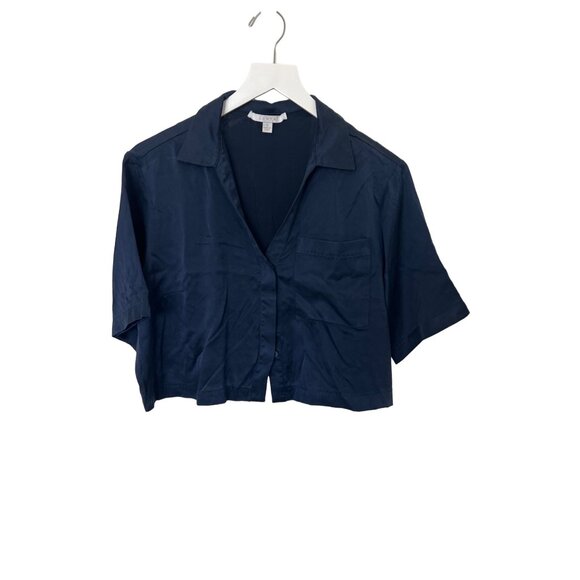 Lunya Washable Silk Pant Set In Deep Blue - Picture 7 of 7